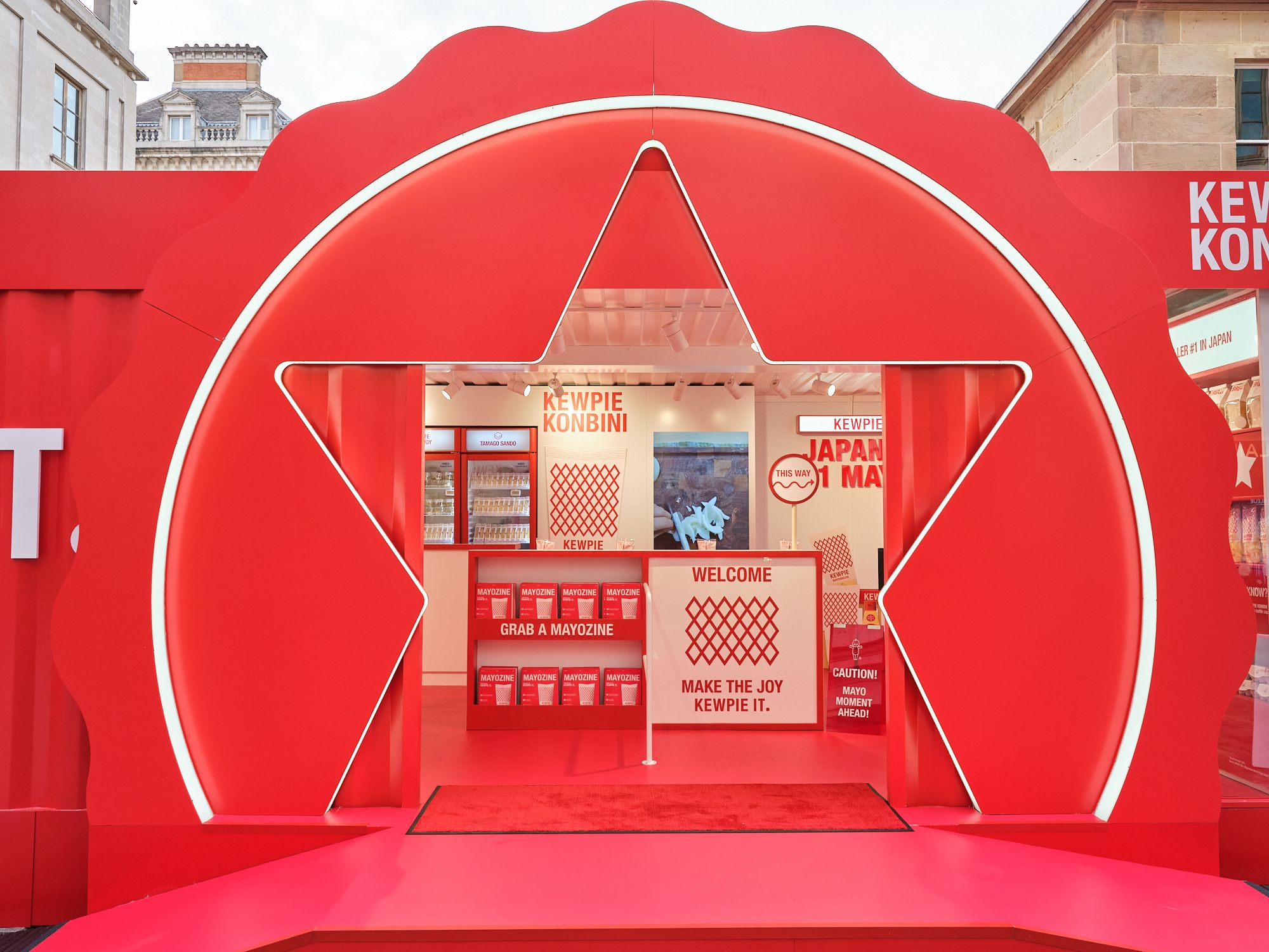 Kewpie Konbini activation in Covent Garden, image three