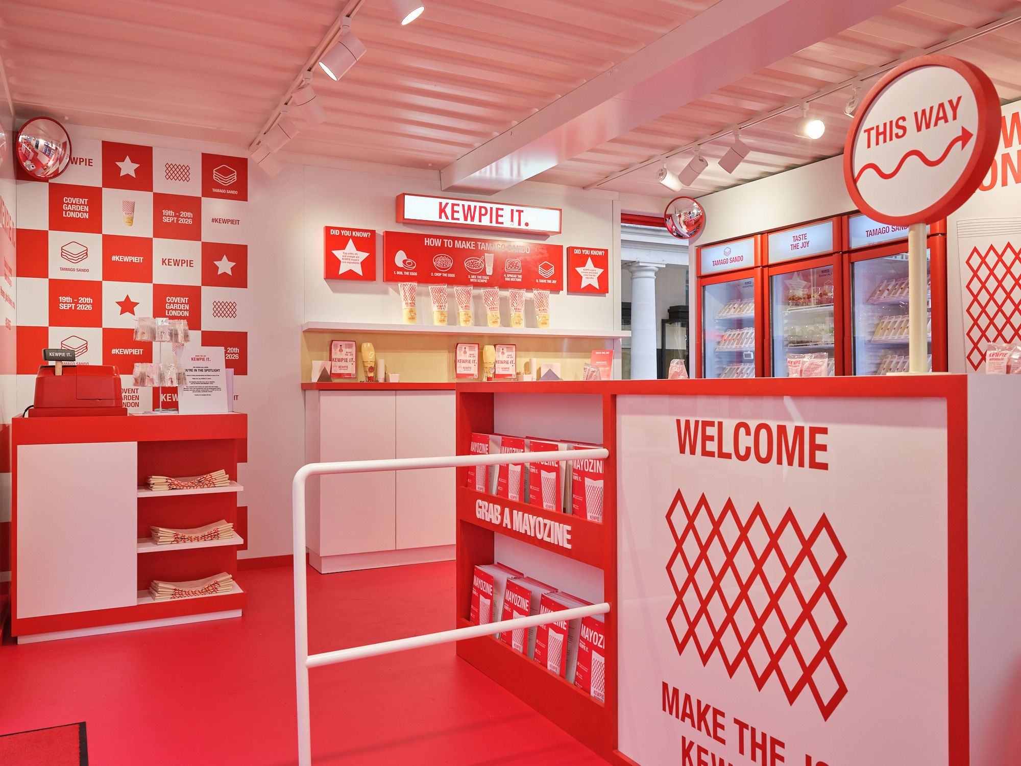 Kewpie Konbini activation in Covent Garden, image four