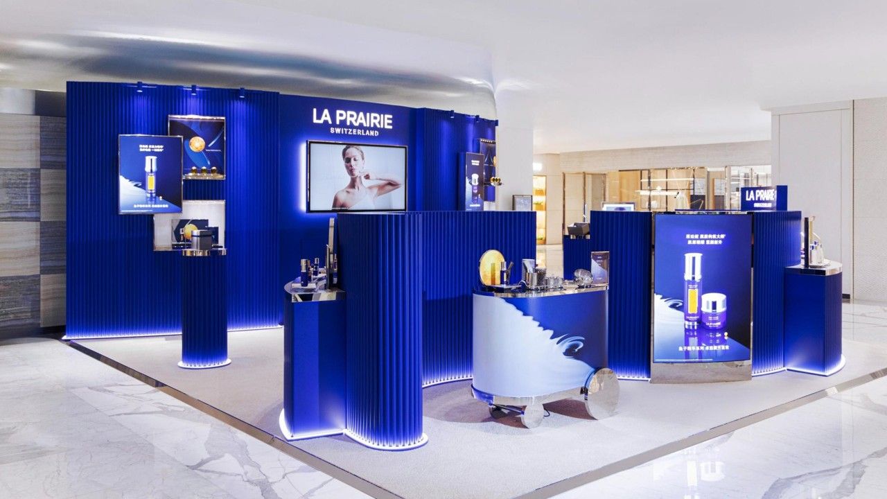 La Prairie's service-led beauty outpost at Beijing SKP, third view