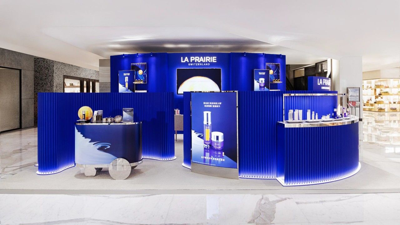 La Prairie's service-led beauty outpost at Beijing SKP, fourth view
