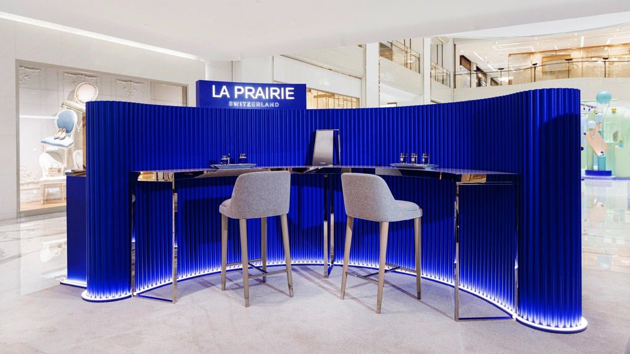 La Prairie's service-led beauty outpost at Beijing SKP, fifth view