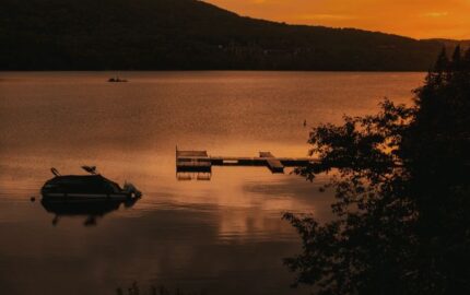 L’Occitane’s Hôtel Quintessence partnership announcement overlooking Lake Tremblant