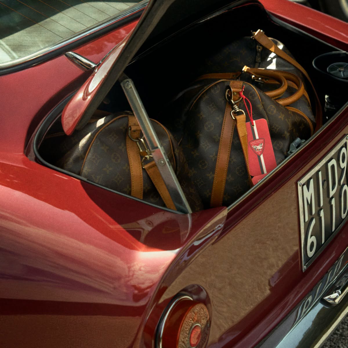 A scene from Louis Vuitton’s Dolomites Classic Run