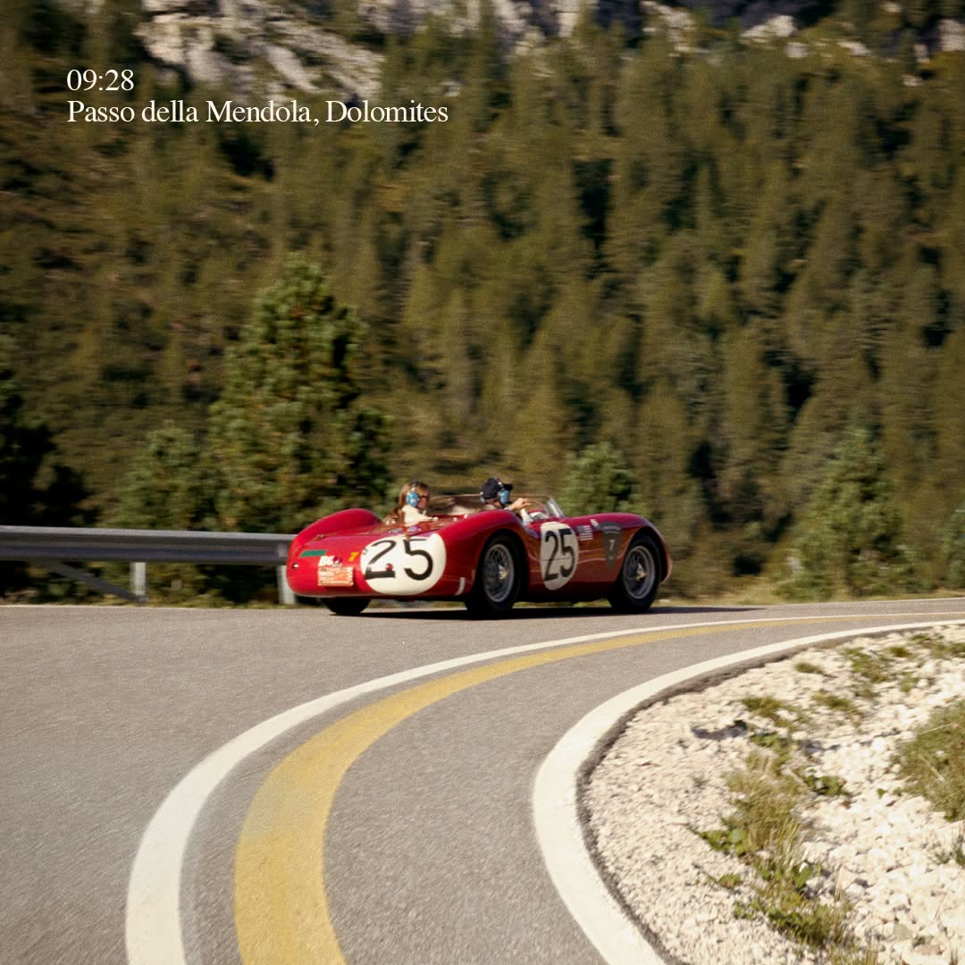 Day-two imagery from the Louis Vuitton Dolomites Classic Run