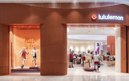 lululemon Hysan Place store in Hong Kong, view 1