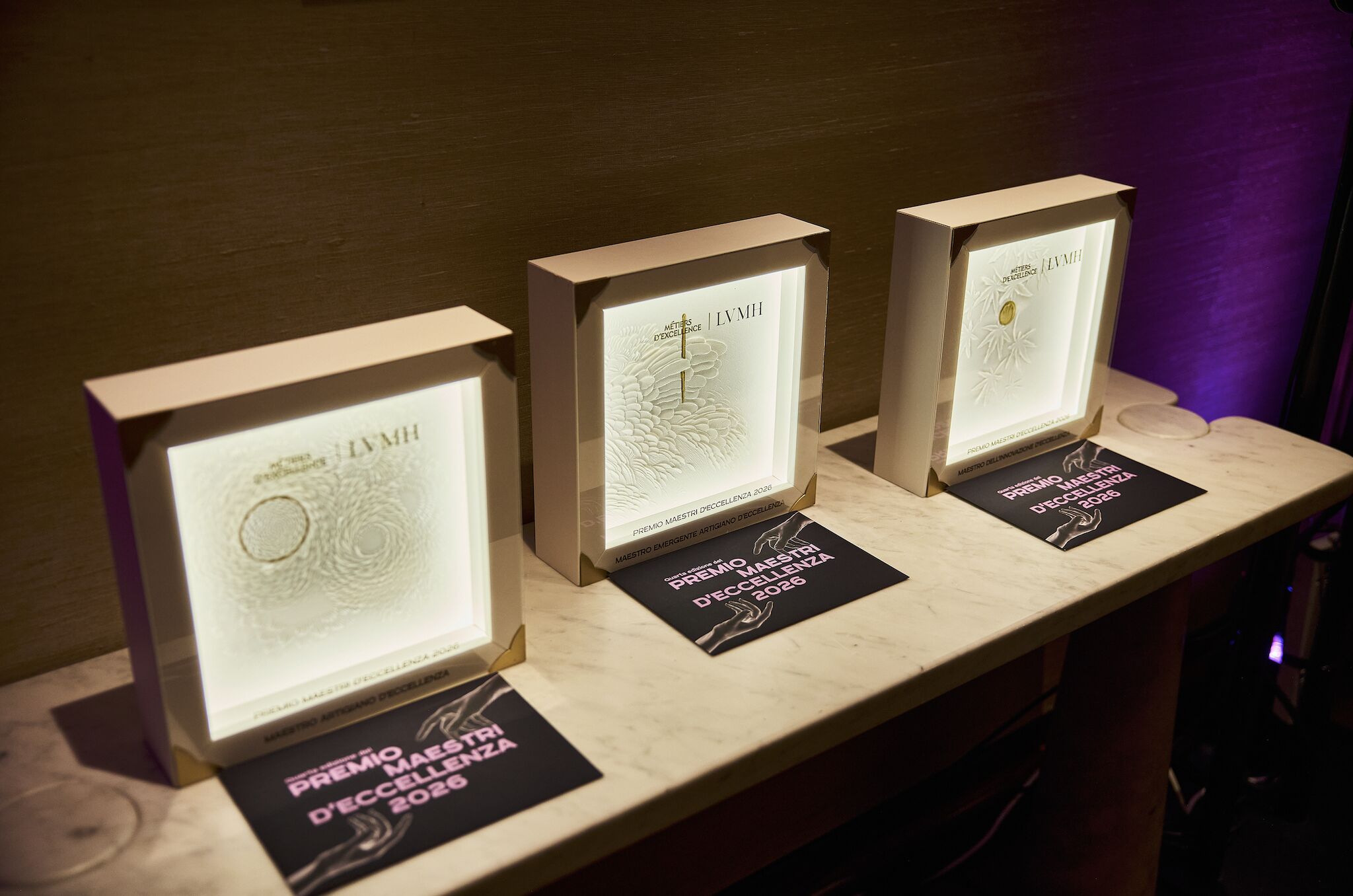 LVMH — LVMH Names Italy’s 2026 Maestri d’Eccellenza Winners at Bvlgari Hotel Rome. Gallery image 1.