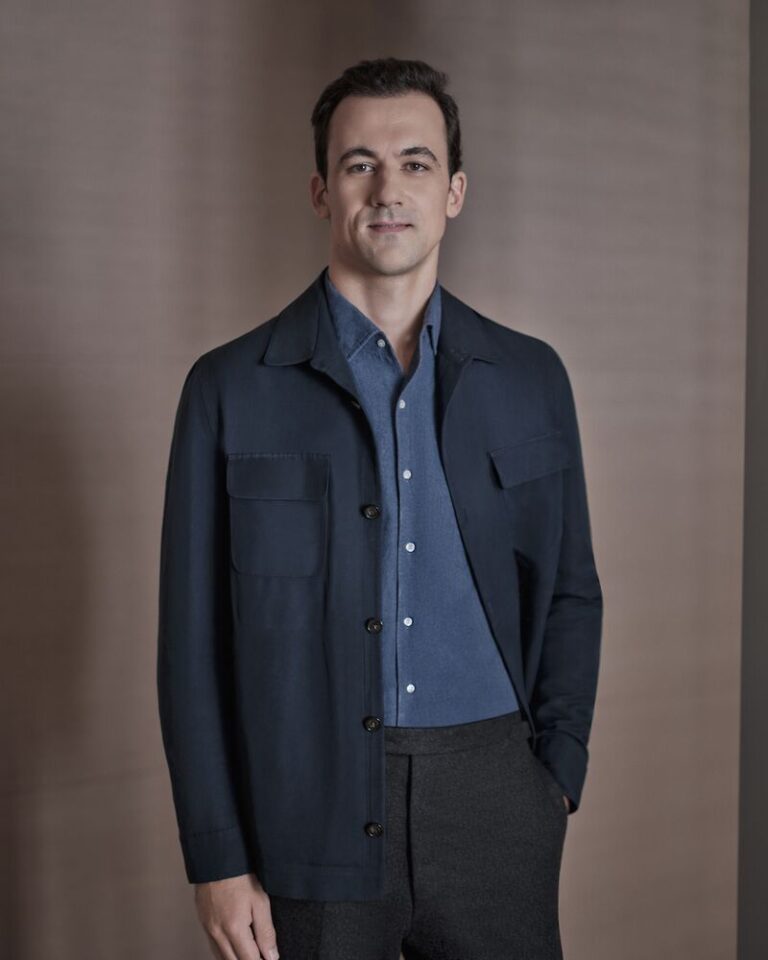 Portrait accompanying LVMH’s announcement of Matthieu Soudan’s appointment at Repossi