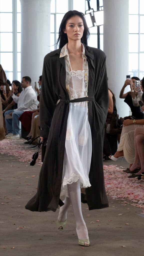 Magda Butrym Spring/Summer 2027 runway look 12