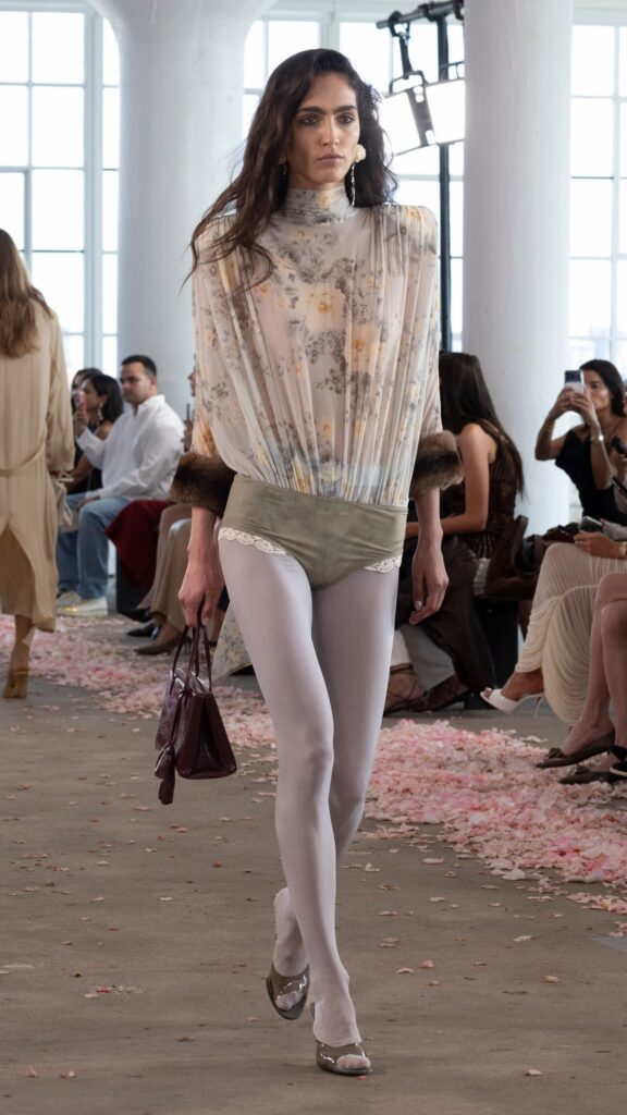 Magda Butrym Spring/Summer 2027 runway look 15