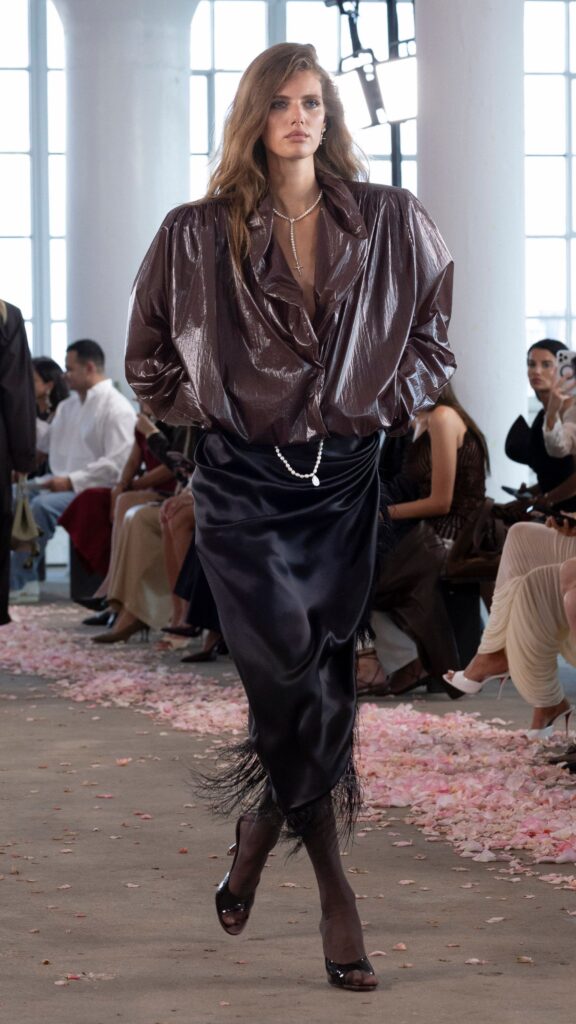 Magda Butrym Spring/Summer 2027 runway look 24