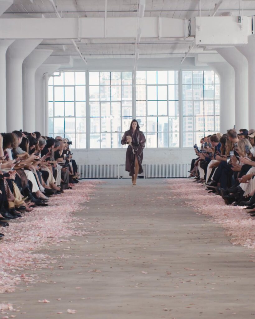 Magda Butrym Spring/Summer 2027 runway presentation