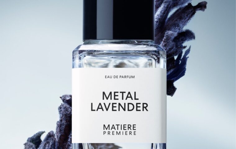 MATIERE PREMIERE Metal Lavender 2026 campaign image; not the Saks counter