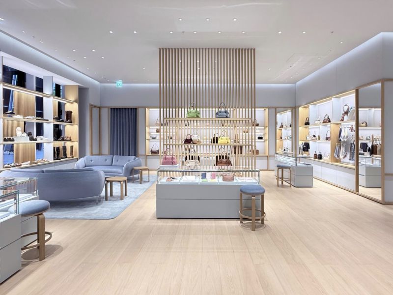 Miu Miu’s expanded Breeze Nanshan boutique in Taipei, view 5