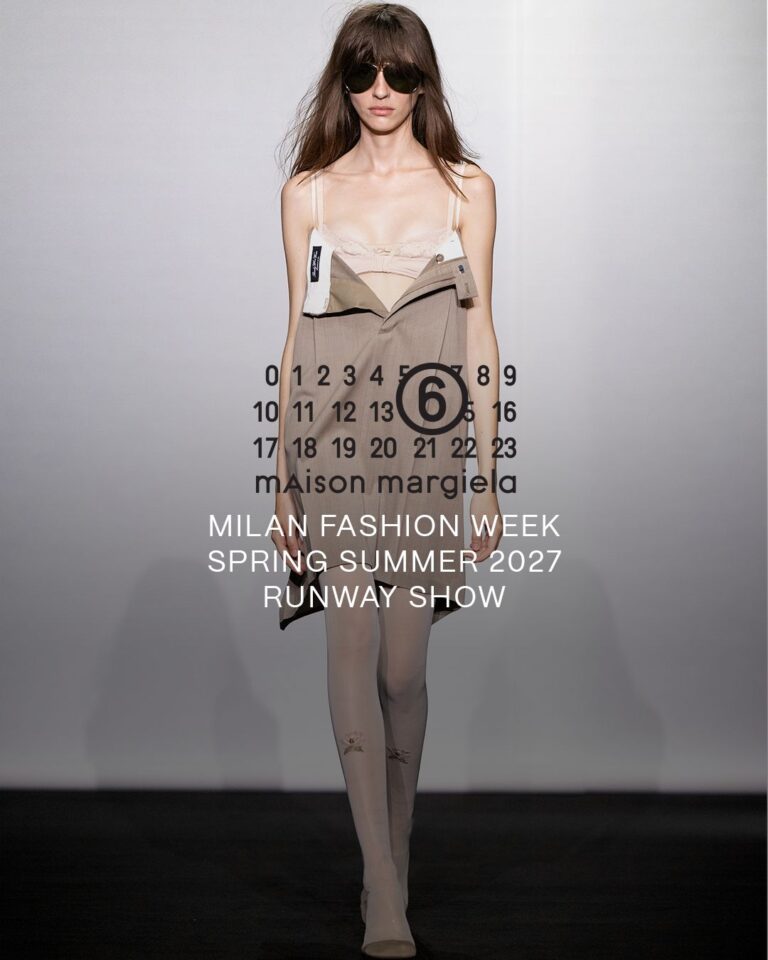 MM6 Maison Margiela Spring/Summer 2027 runway, image one