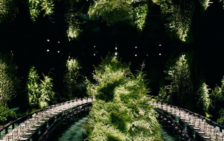 Moncler — Pioneers Dinner set design — photograph 1