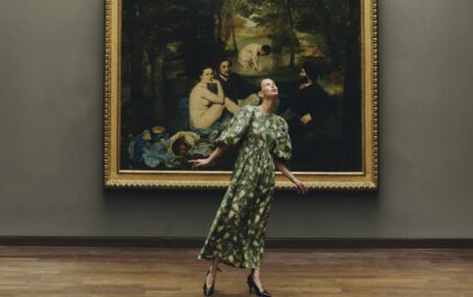 Official Monoprix and Musée d'Orsay collection campaign image