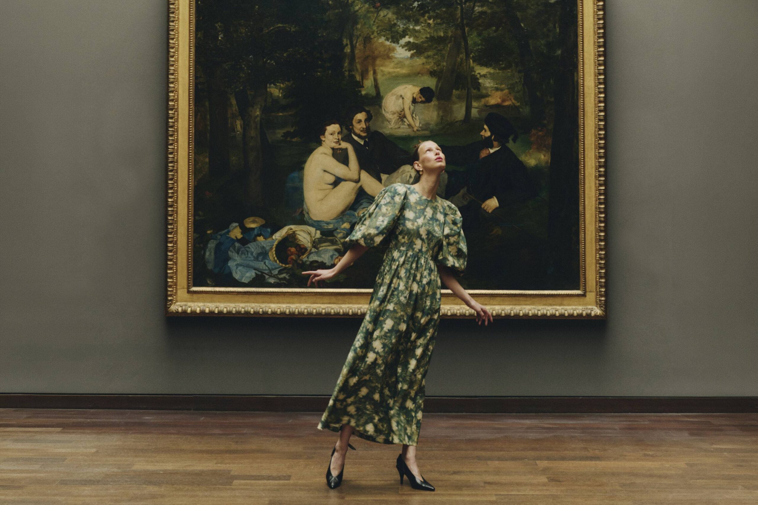 Official Monoprix and Musée d'Orsay collection campaign image