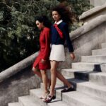 Mytheresa and Jimmy Choo exclusive capsule campaign photograph