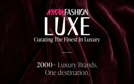 Nykaa Fashion LUXE launch imagery, image 1