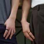Two people wearing Oura rings in the FY26 Togetherness campaign