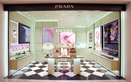 Prada Beauty — Holt Renfrew Vancouver beauty counter — photograph 1