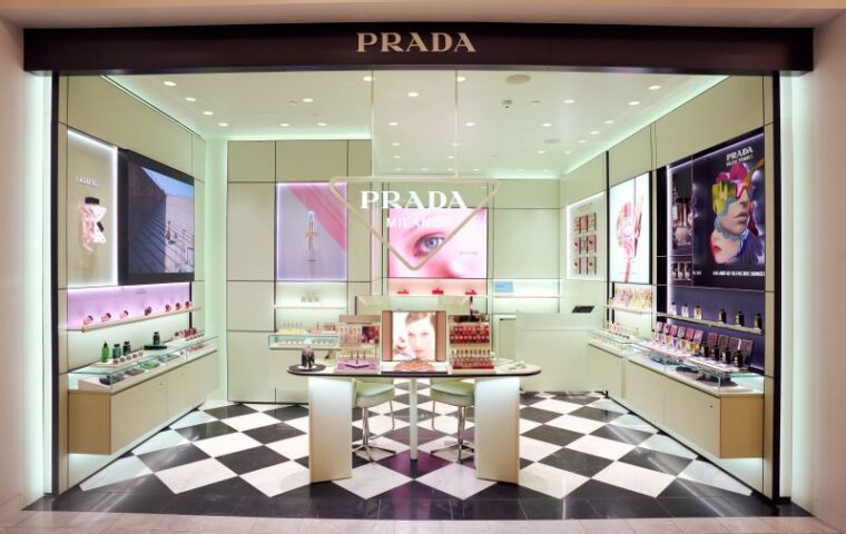Prada Beauty — Holt Renfrew Vancouver beauty counter — photograph 1