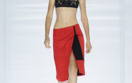 Prada Spring/Summer 2027 womenswear runway look 1