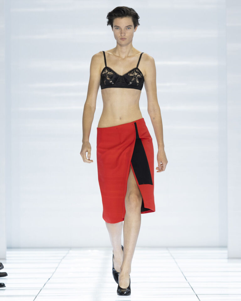 Prada Spring/Summer 2027 womenswear runway look 1