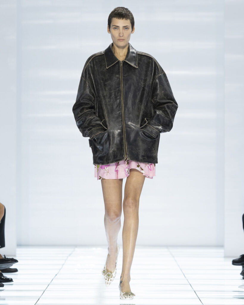 Prada Spring/Summer 2027 womenswear runway look 4