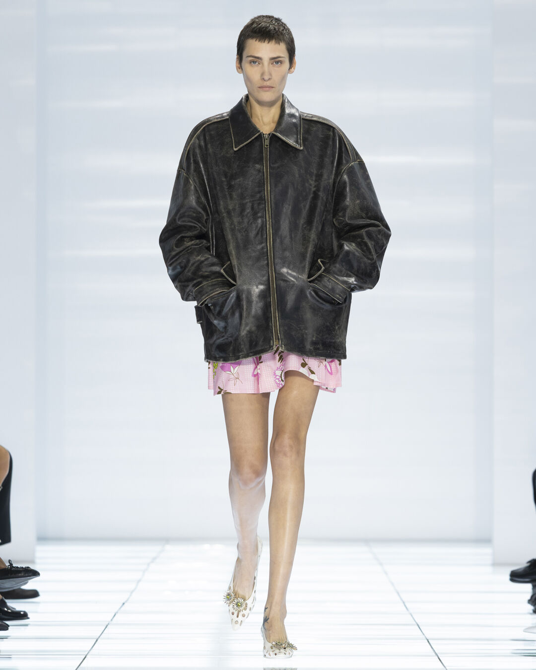 Prada Spring/Summer 2027 womenswear runway look 4