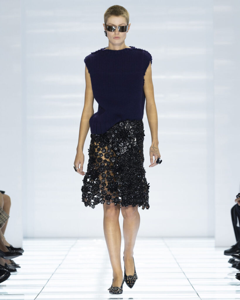 Prada Spring/Summer 2027 womenswear runway look 9