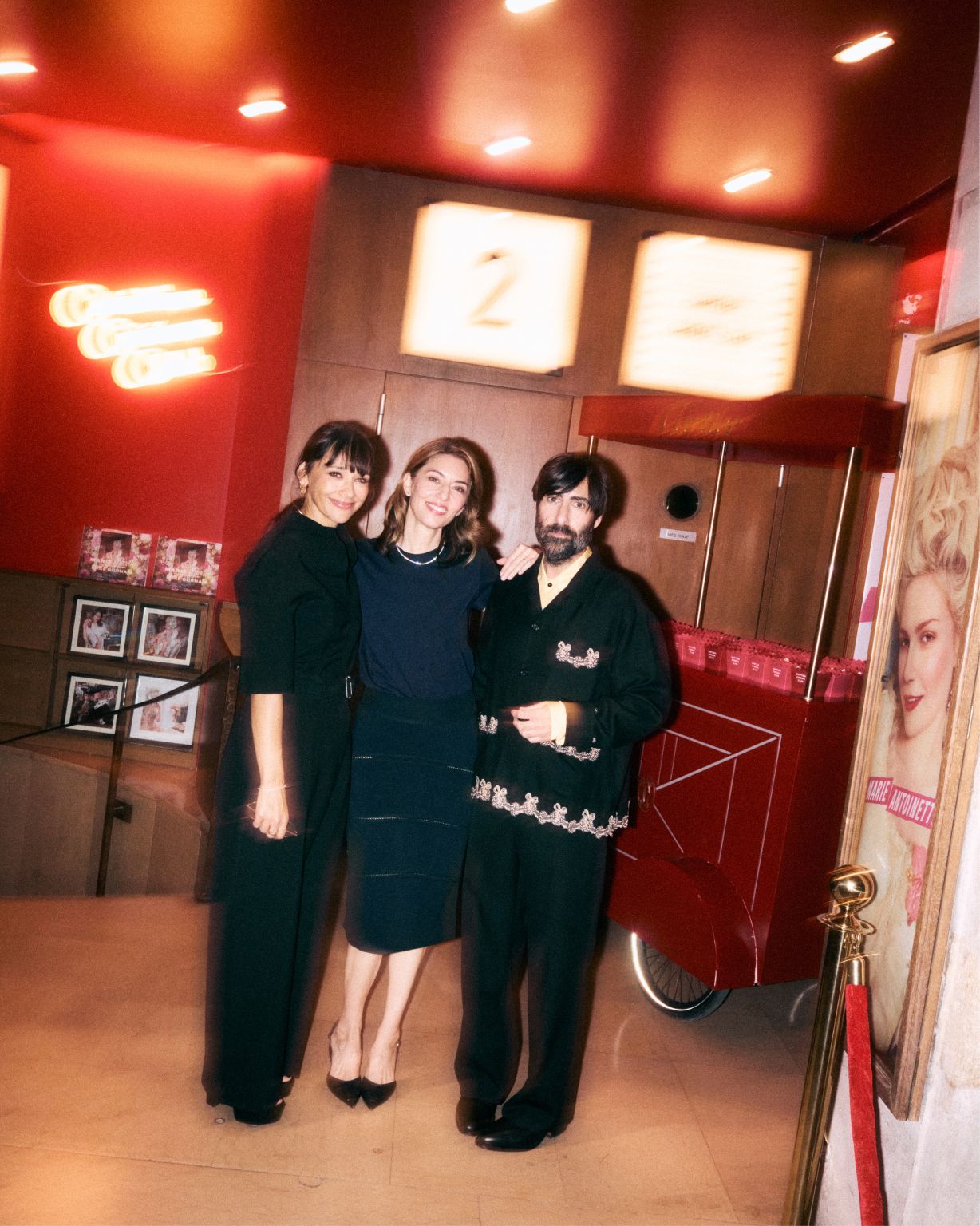 Guests inside the Cartier Cinema Club screening venue