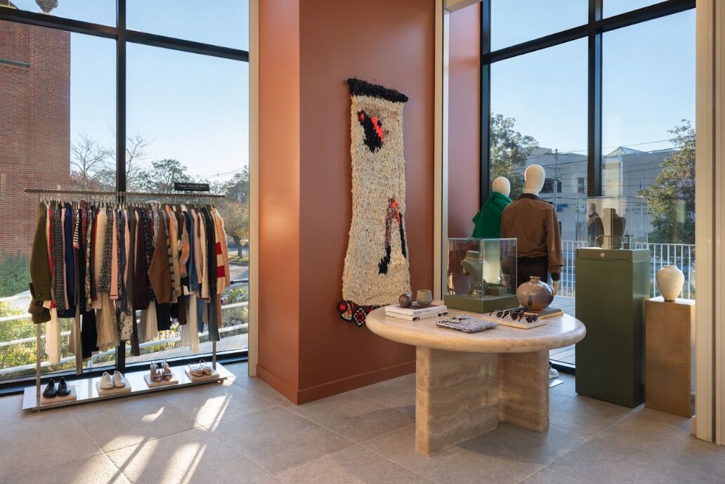 The RealReal Chestnut Hill store interior