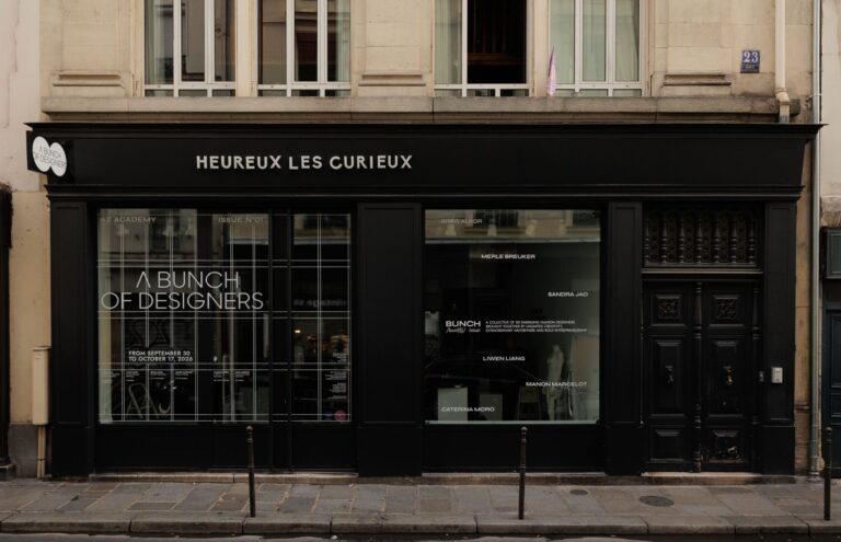 A Bunch of Designers pop-up storefront at HEUREUX LES CURIEUX in Paris