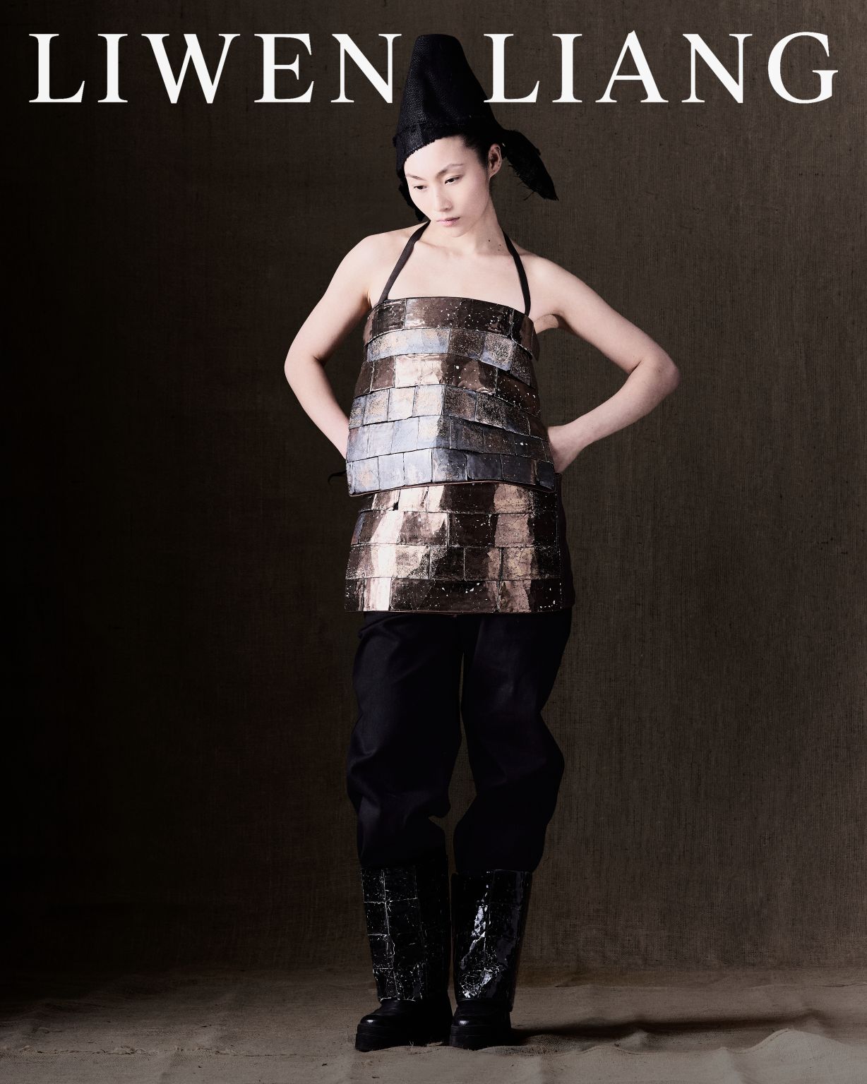 Fashion design from the AZ Academy cohort shown for the Paris pop-up