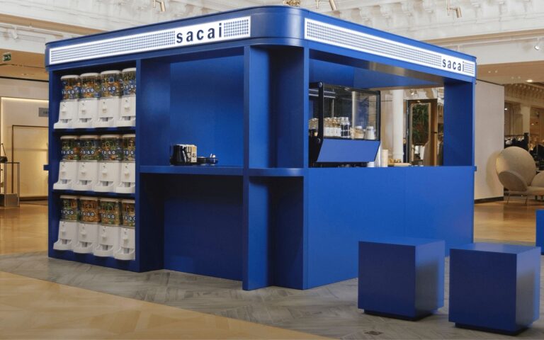 sacai TO GO pop-up at Le Bon Marché