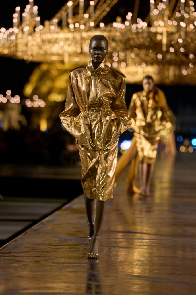 Saint Laurent Spring/Summer 2027 runway look 03