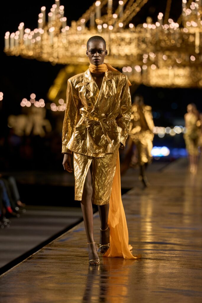 Saint Laurent Spring/Summer 2027 runway look 12