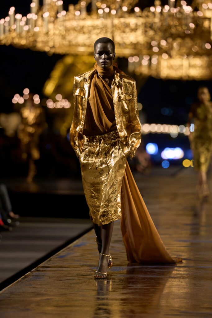 Saint Laurent Spring/Summer 2027 runway look 13