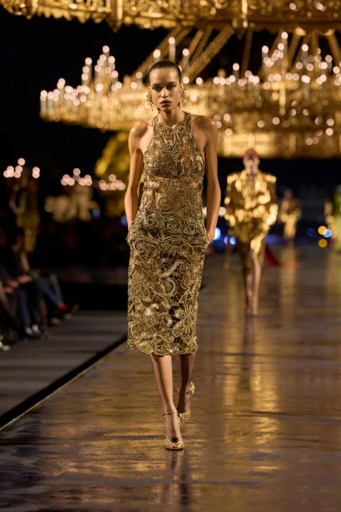 Saint Laurent Spring/Summer 2027 runway look 14