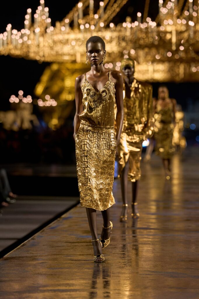 Saint Laurent Spring/Summer 2027 runway look 18
