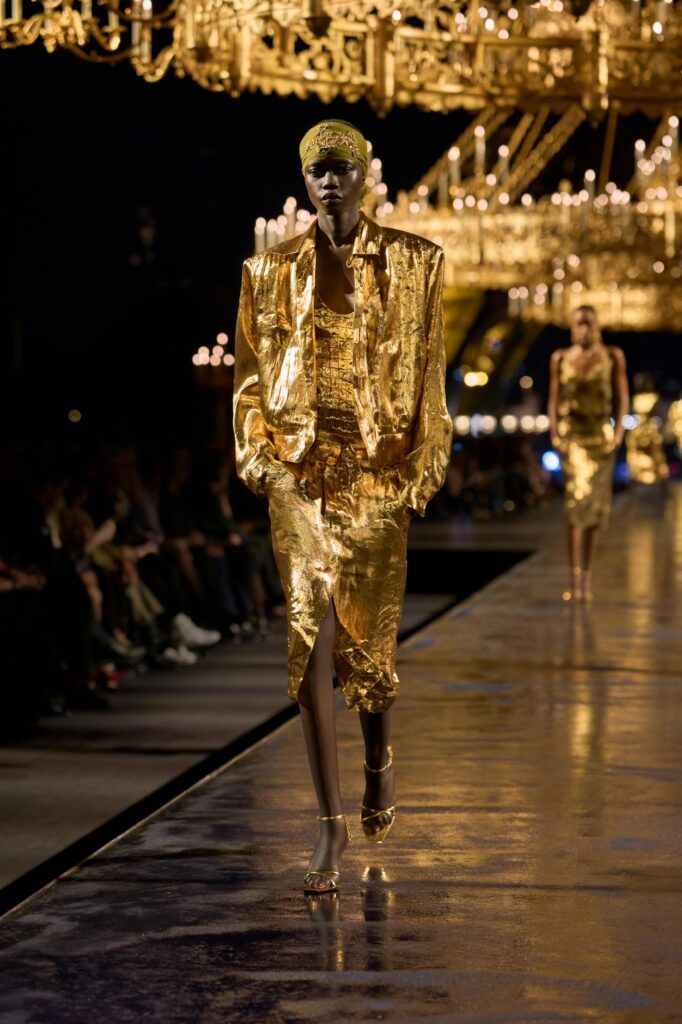 Saint Laurent Spring/Summer 2027 runway look 19