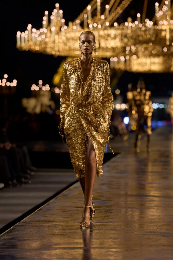 Saint Laurent Spring/Summer 2027 runway look 28