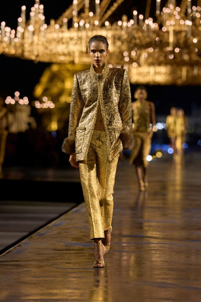 Saint Laurent Spring/Summer 2027 runway look 34