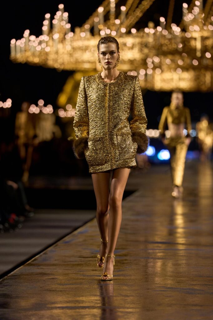 Saint Laurent Spring/Summer 2027 runway look 37