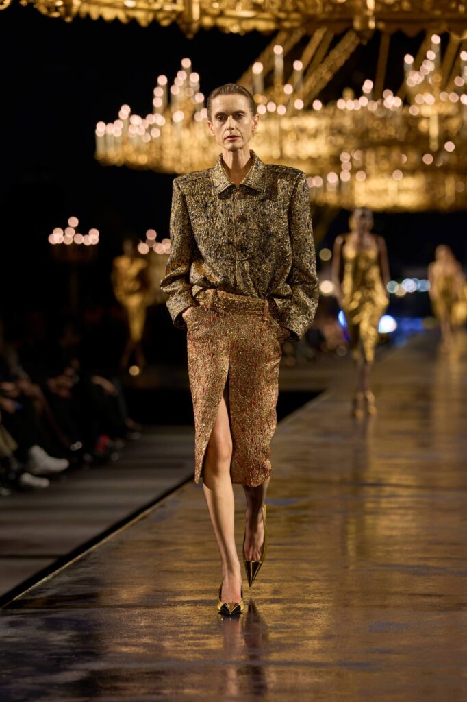 Saint Laurent Spring/Summer 2027 runway look 42