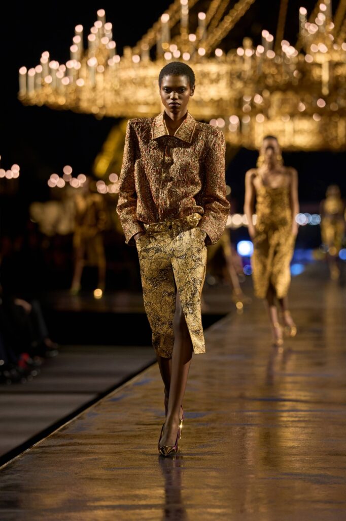 Saint Laurent Spring/Summer 2027 runway look 44
