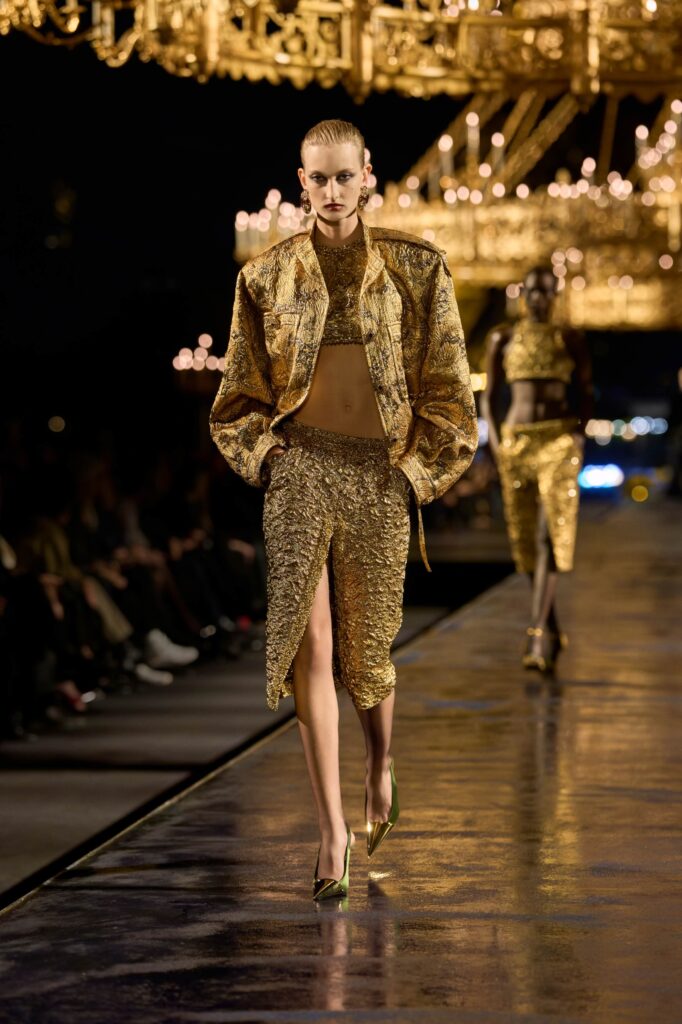 Saint Laurent Spring/Summer 2027 runway look 47