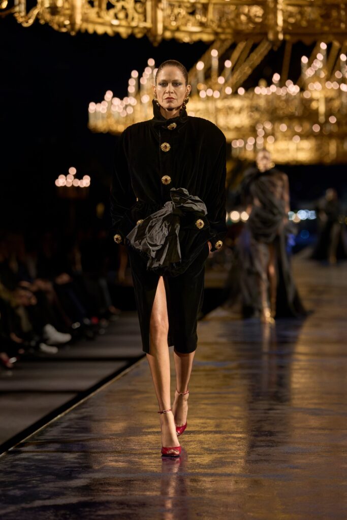 Saint Laurent Spring/Summer 2027 runway look 56