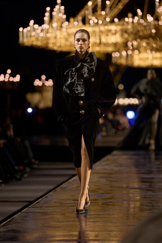 Saint Laurent Spring/Summer 2027 runway look 58